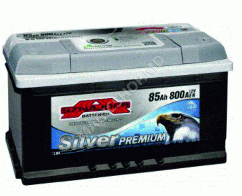 Acumulator auto SZNAJDER 85Ah 800A LB Silver Premium